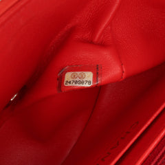 Mini Square Classic Lambskin Single Flap