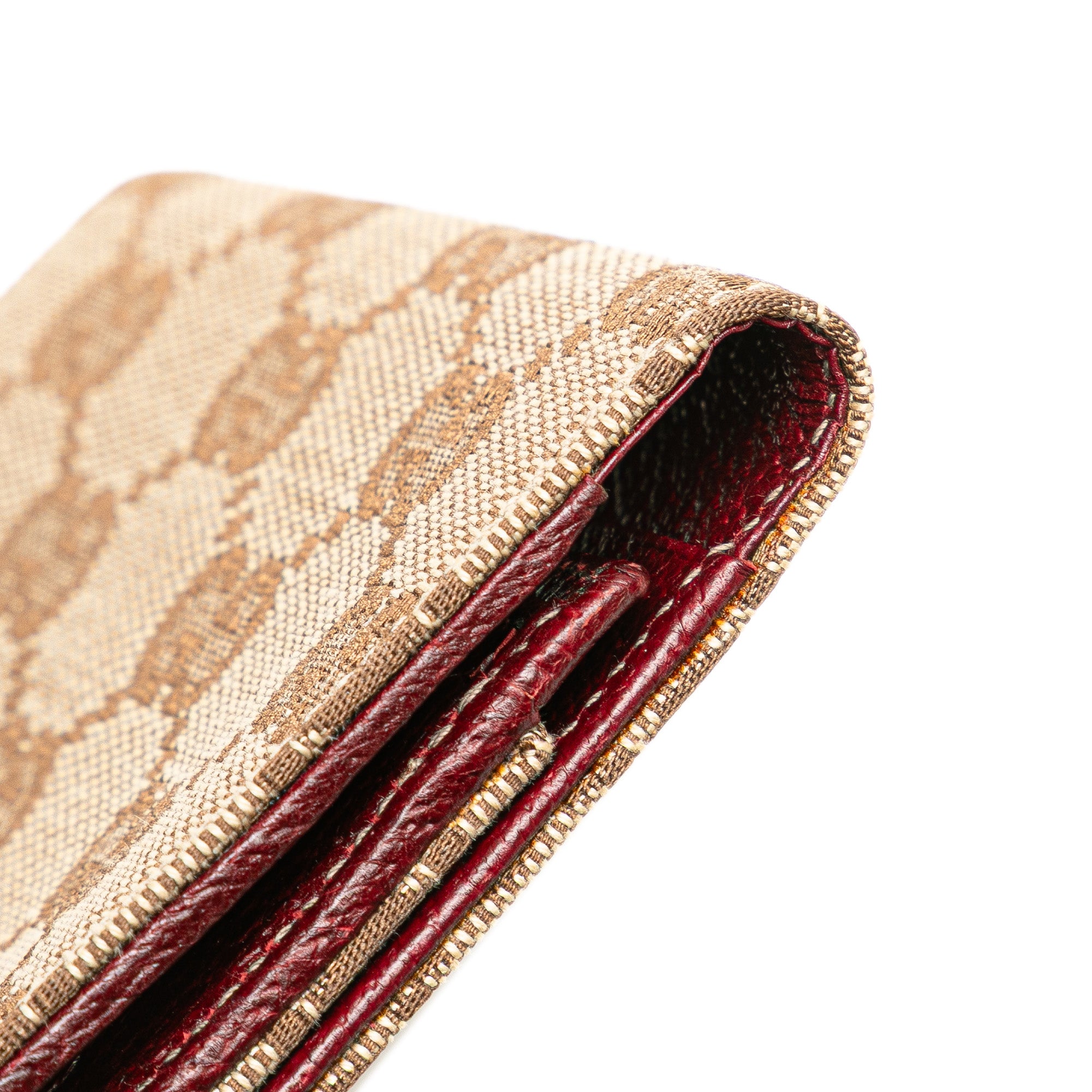 GG Canvas Card Holder