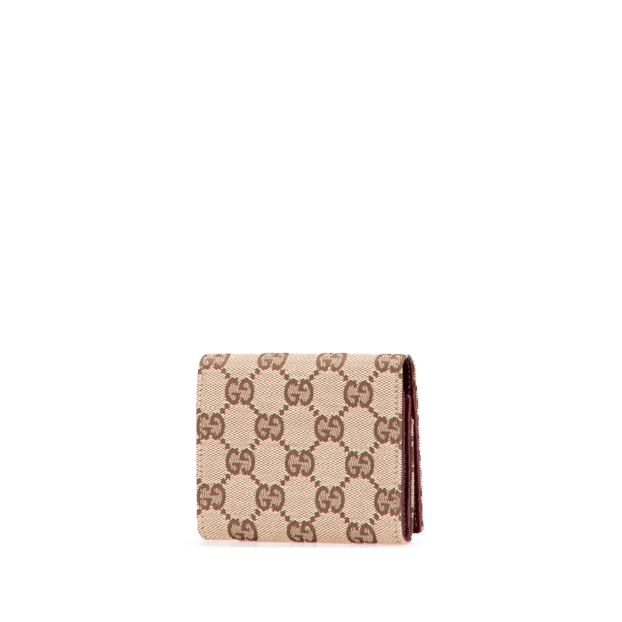 GG Canvas Card Holder