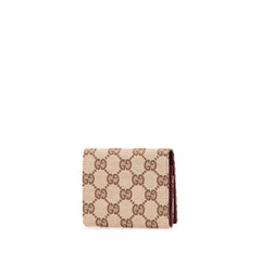 GG Canvas Card Holder