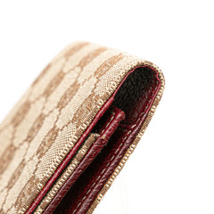 GG Canvas Card Holder