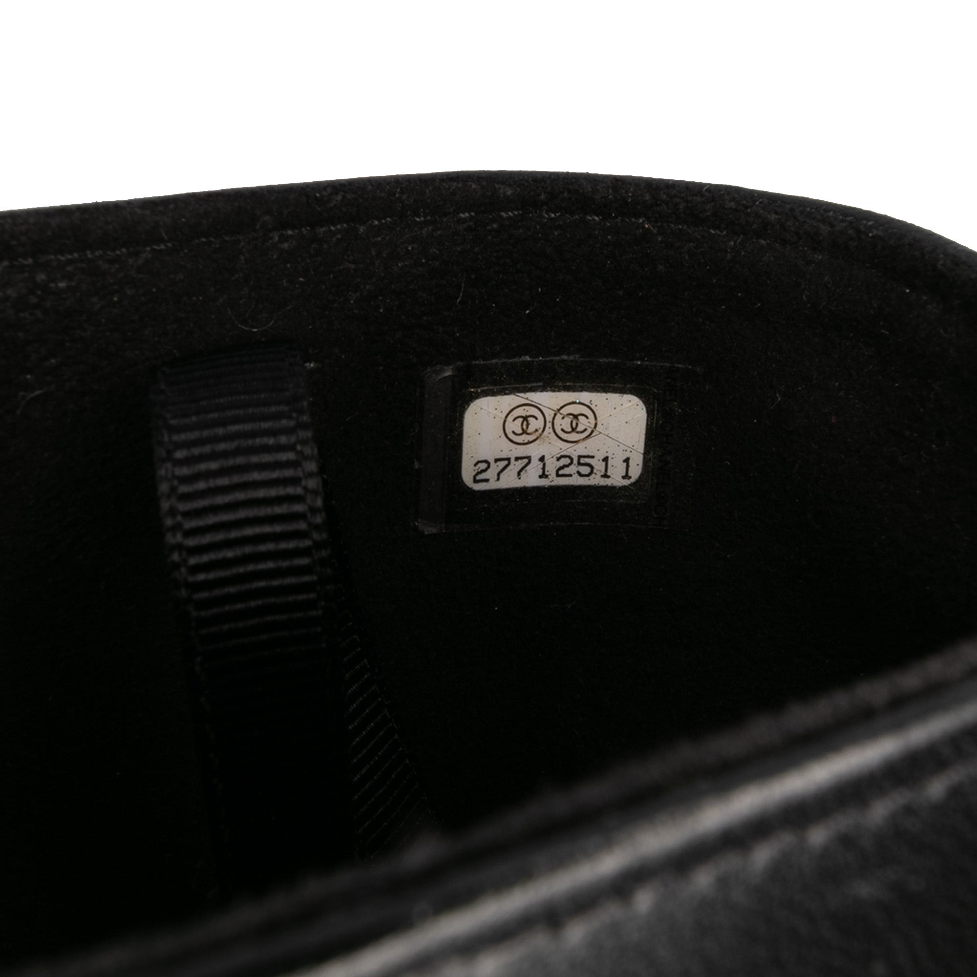 CC Quilted Lambskin Chain Around Phone Holder