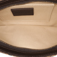 Python Embossed Le Bisou Perle Shoulder Bag