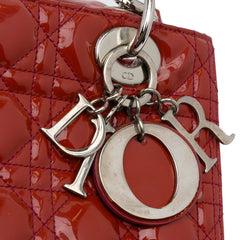 Medium Patent Cannage Lady Dior_9