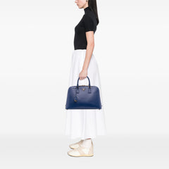 Large Saffiano Lux Promenade Satchel