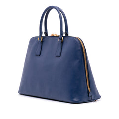Large Saffiano Lux Promenade Satchel