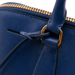 Large Saffiano Lux Promenade Satchel