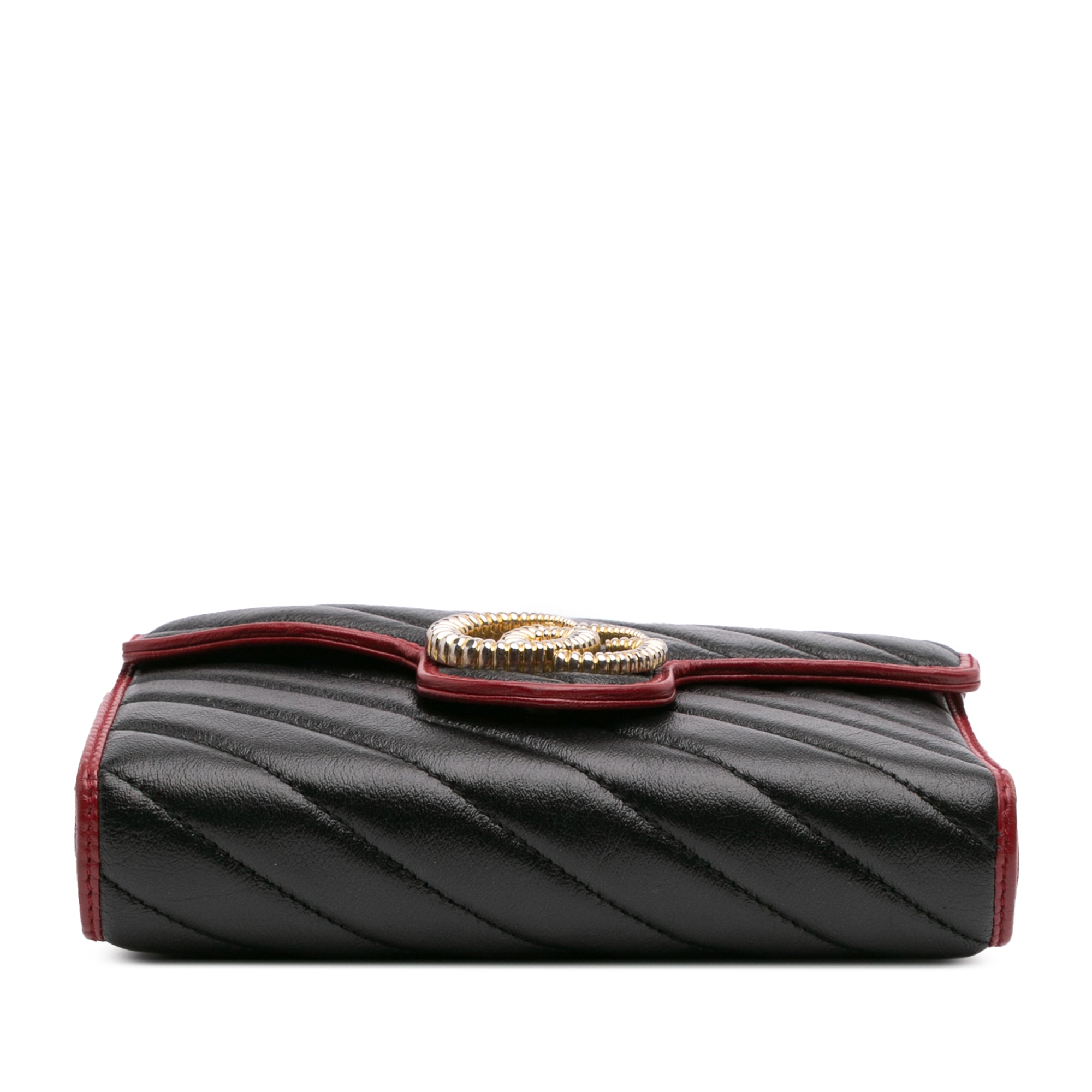 GG Marmont Matelasse Leather Torchon Wallet On Chain