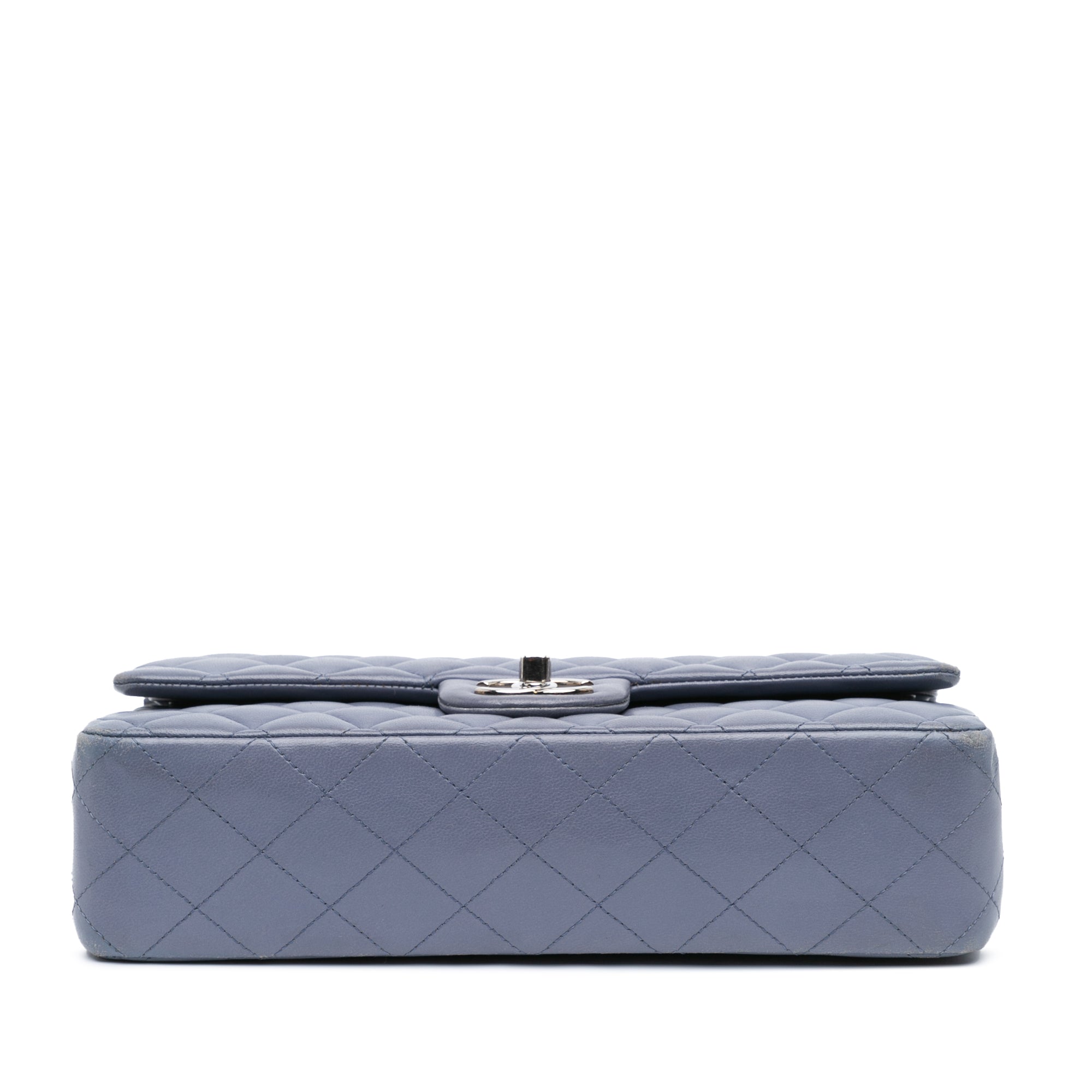 Medium Classic Lambskin Double Flap