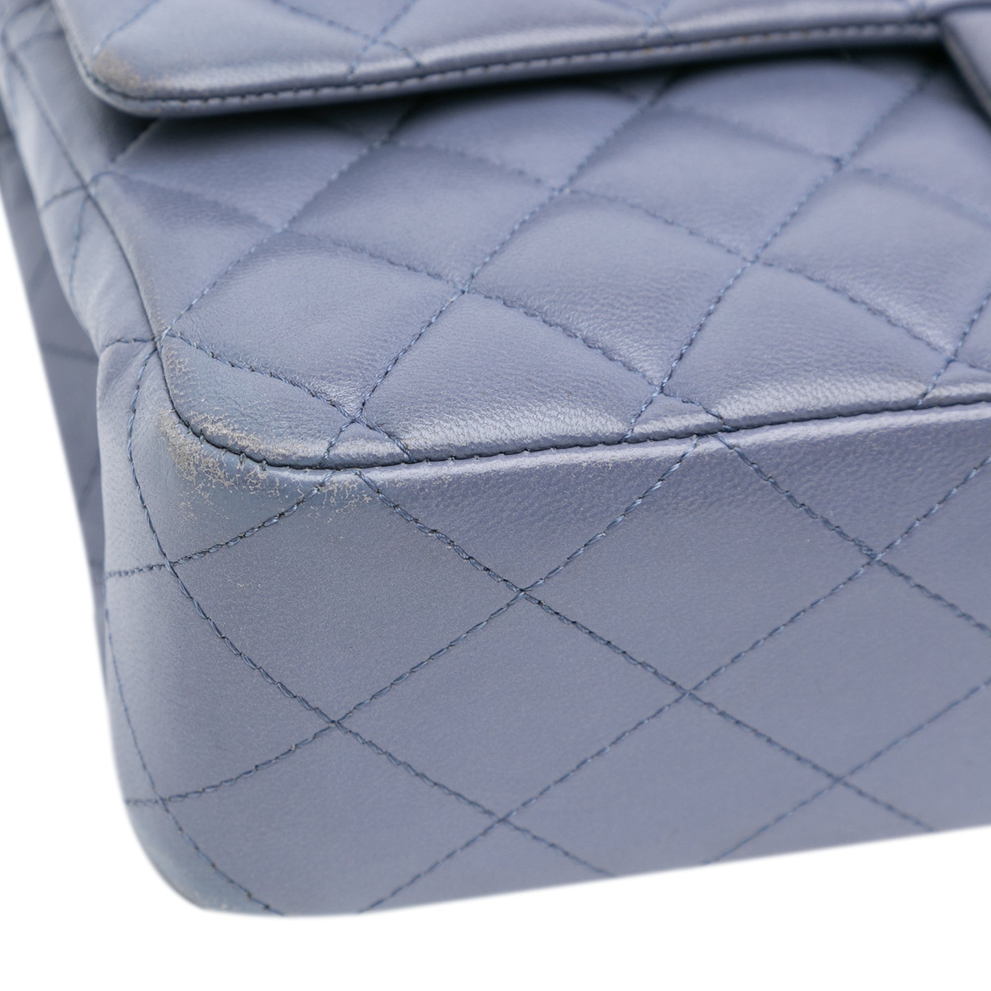 Medium Classic Lambskin Double Flap