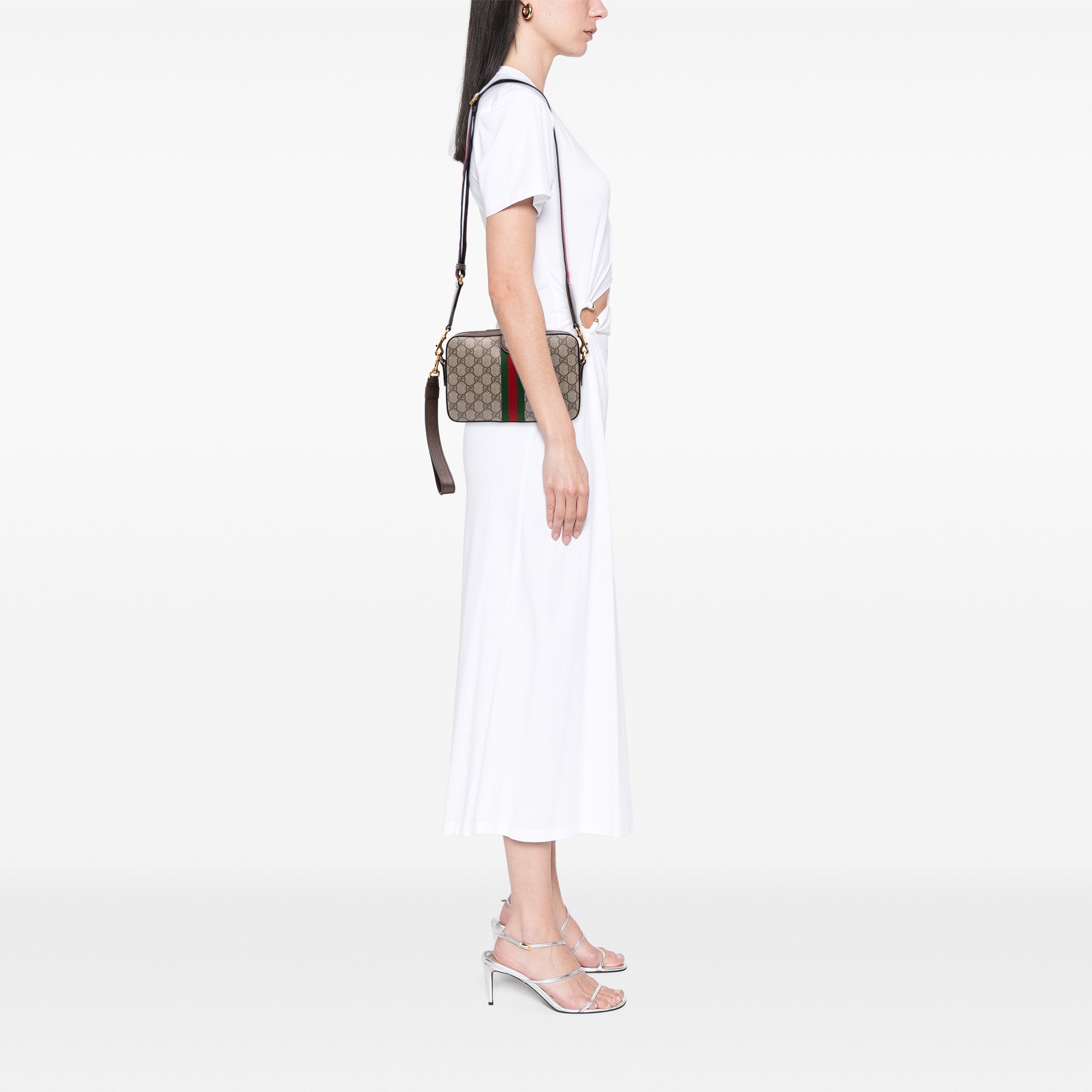 Small GG Supreme Web Ophidia Crossbody