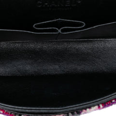 Medium Classic Tweed Double Flap