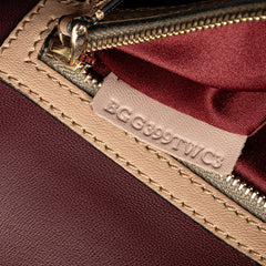 Canvas and Nappa Camouflage Rockstud Wristlet Clutch