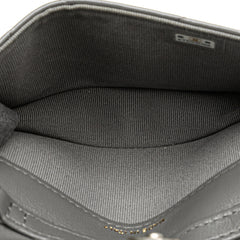 Lambskin 19 Flap Coin Purse With Chain