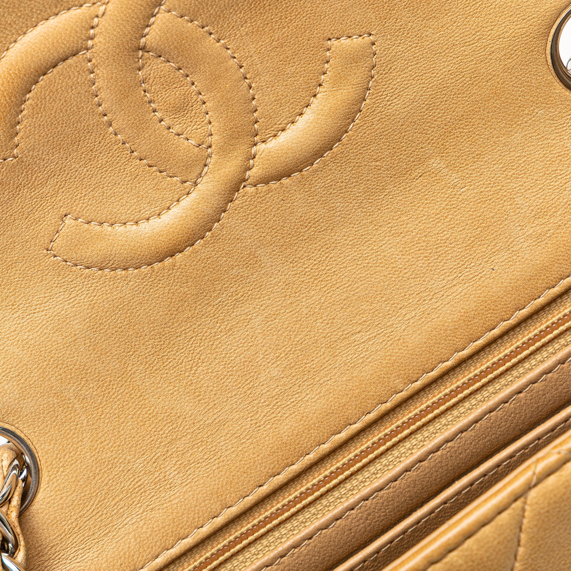 Mini Square Classic Lambskin Single Flap