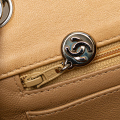 Mini Square Classic Lambskin Single Flap