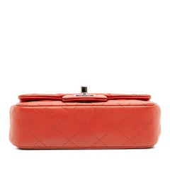 Extra Mini Rectangular Classic Lambskin Single Flap
