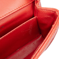 Extra Mini Rectangular Classic Lambskin Single Flap