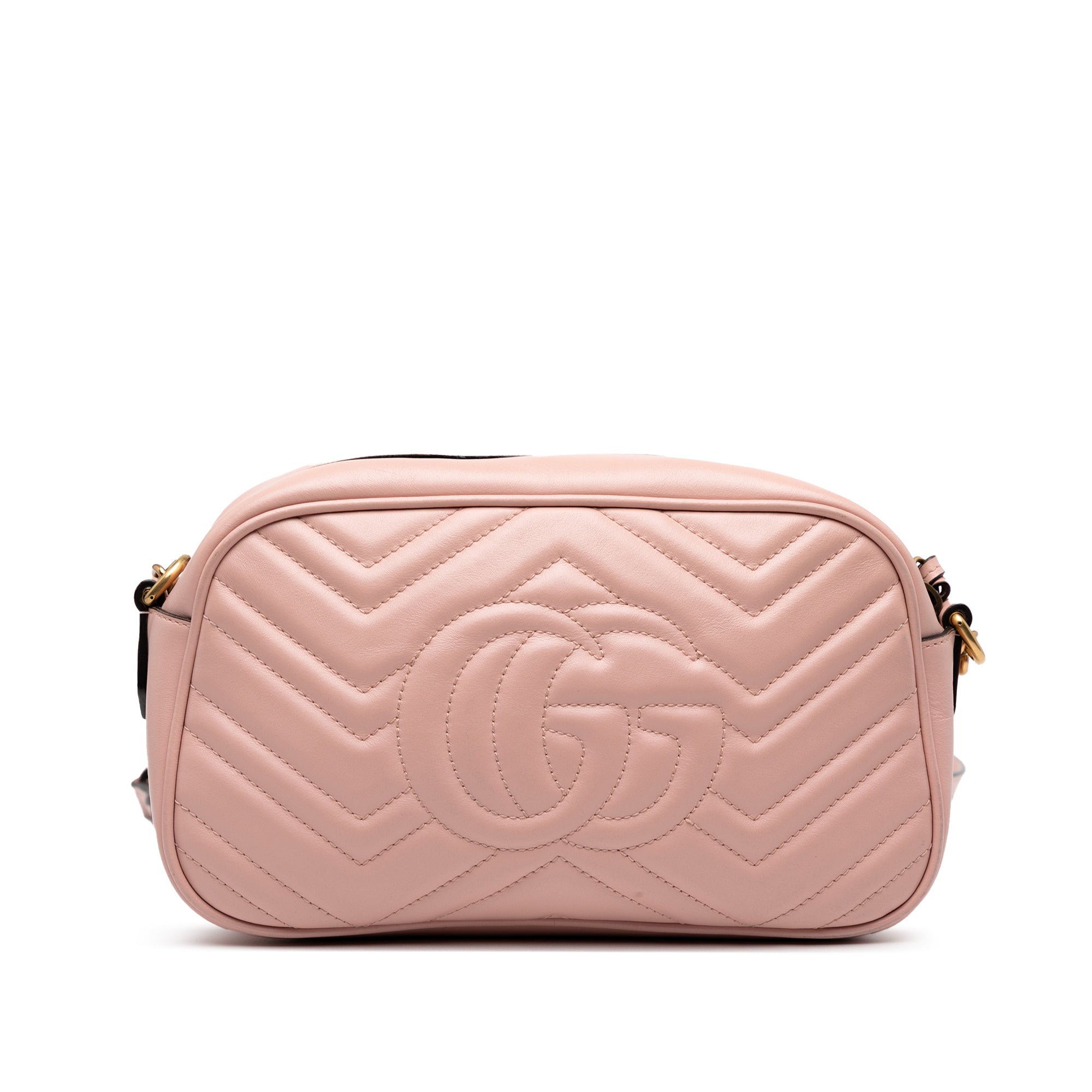 Small GG Marmont Matelasse Leather Crossbody