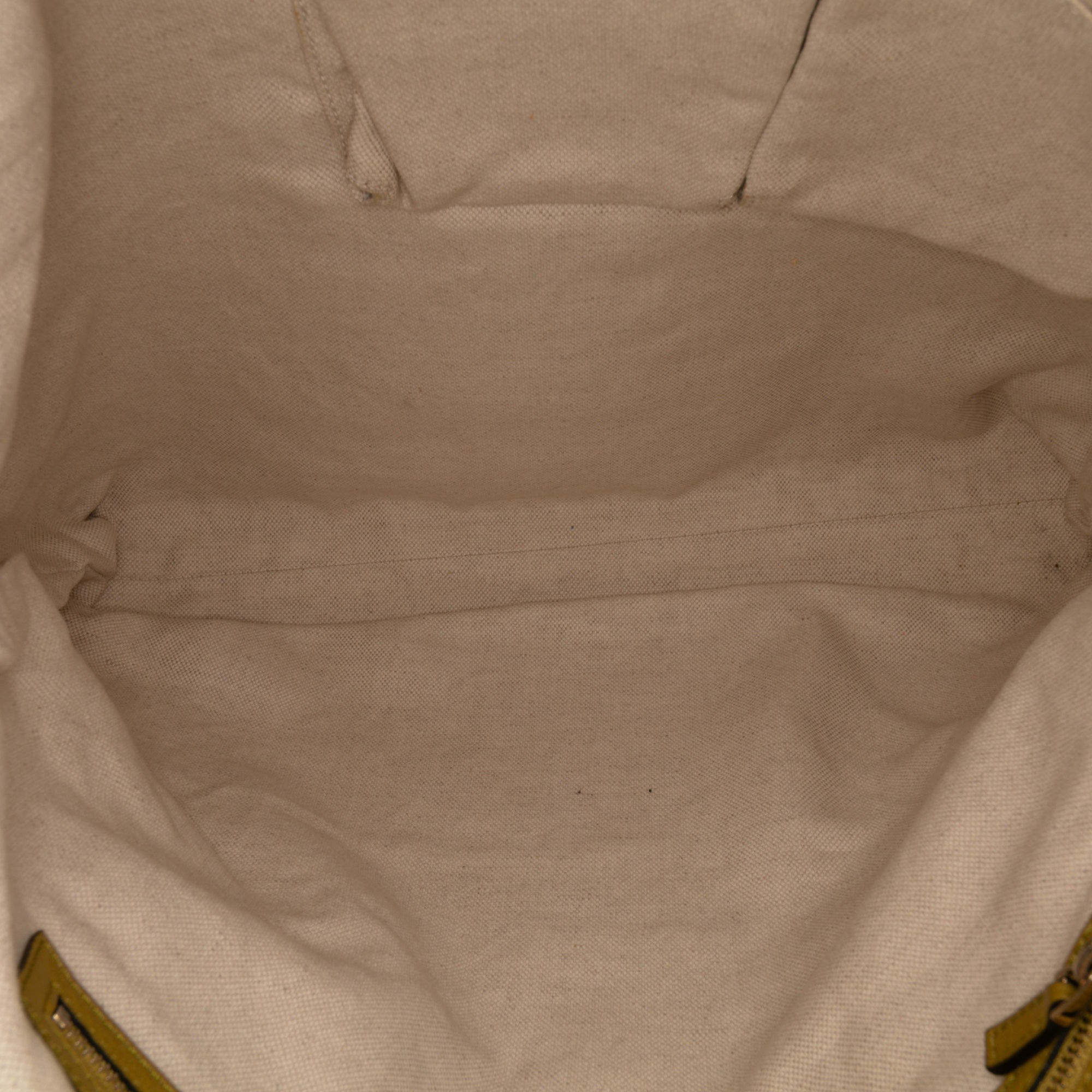 Tall Leather Bamboo Shopper Tote