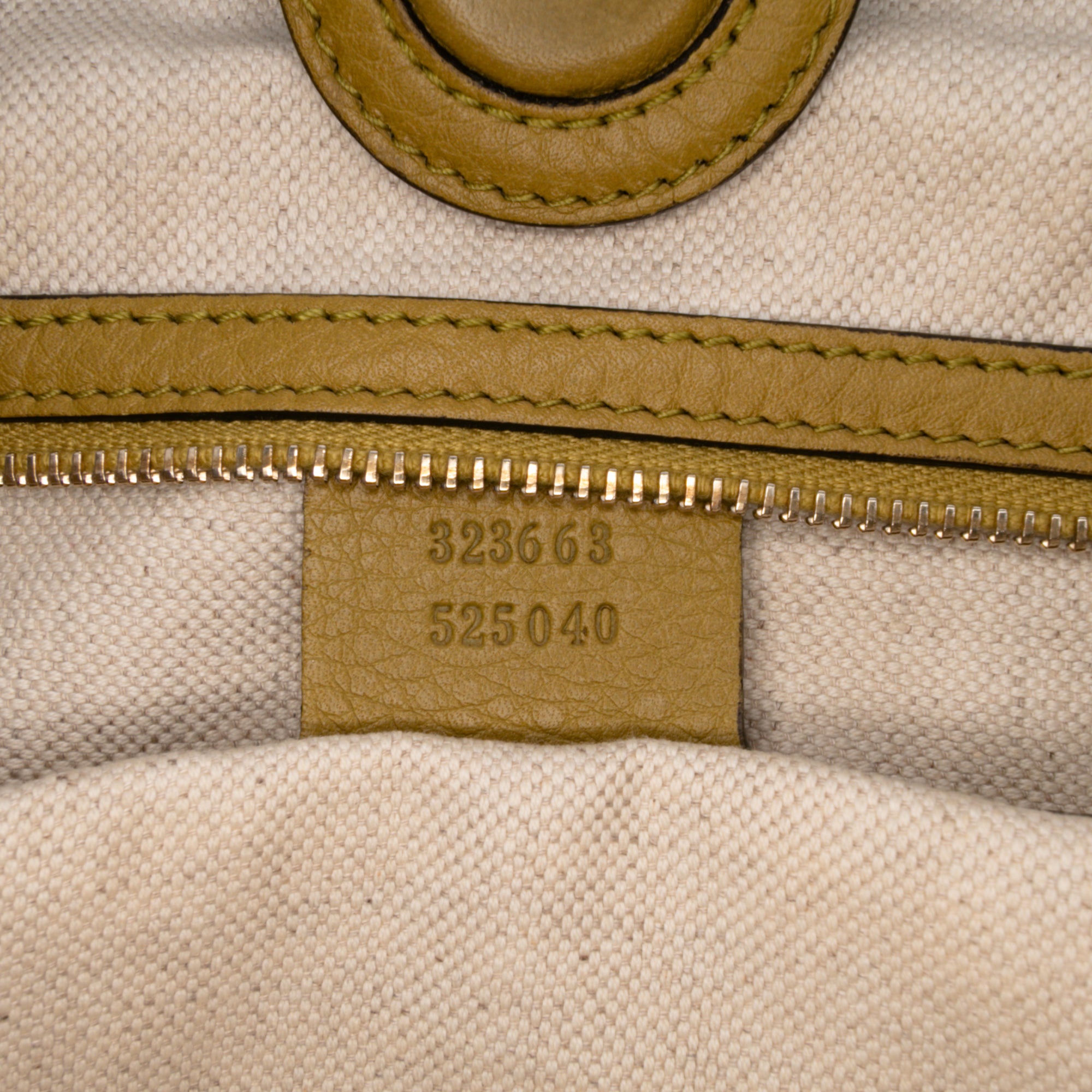 Tall Leather Bamboo Shopper Tote