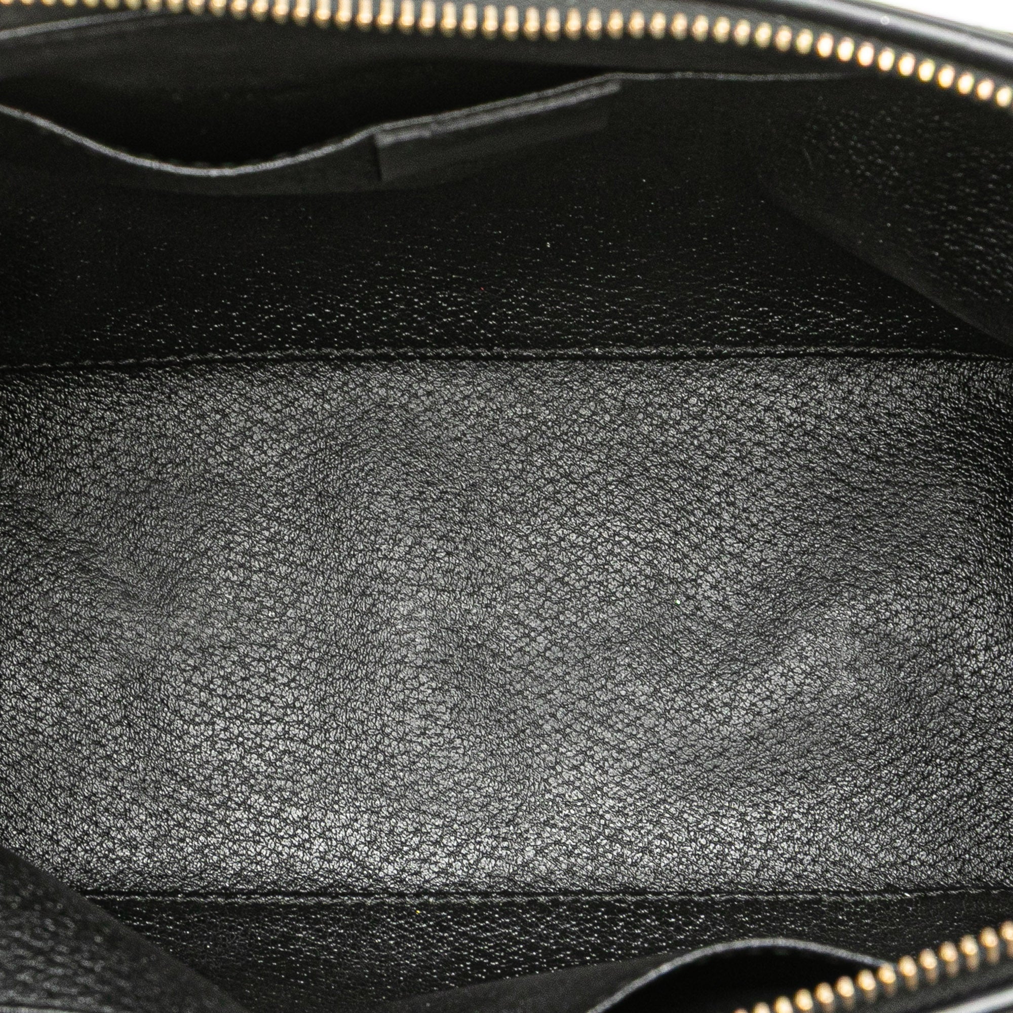 Macadam Coated Canvas Cosmetic Pouch