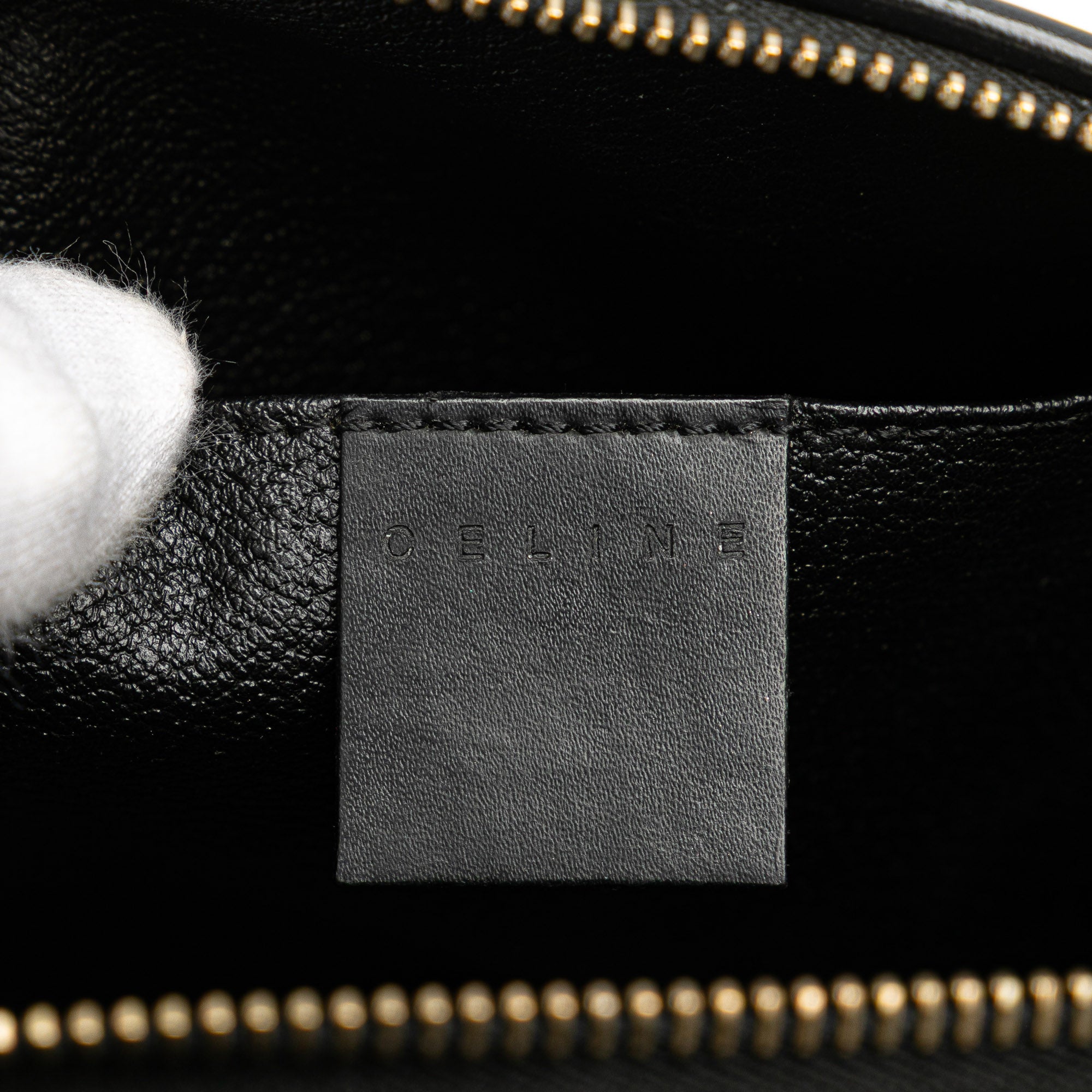 Macadam Coated Canvas Cosmetic Pouch