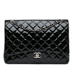 Maxi Classic Patent Double Flap