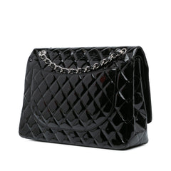 Maxi Classic Patent Double Flap