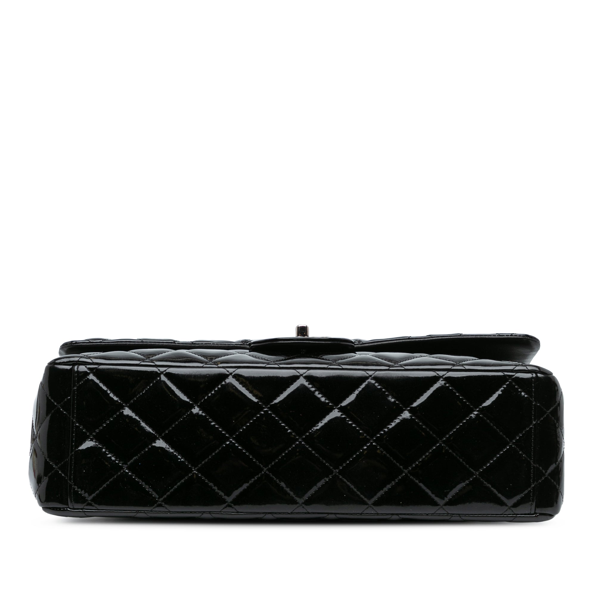 Maxi Classic Patent Double Flap