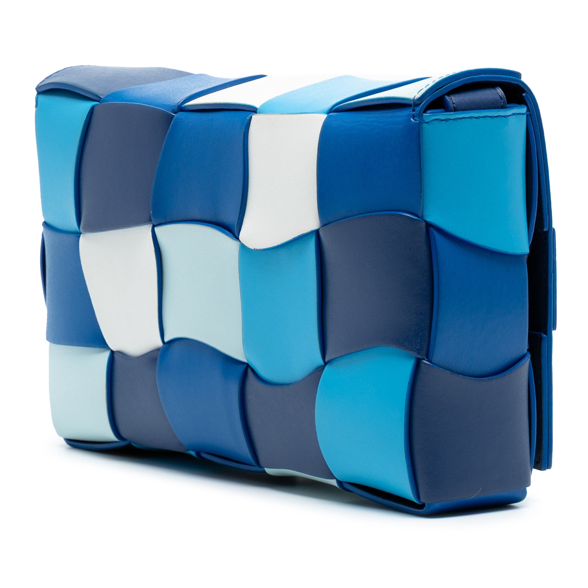 Nappa Intrecciato Wavy Cassette Crossbody