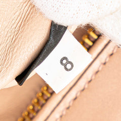 Nappa Gaufre Turn Lock Clutch