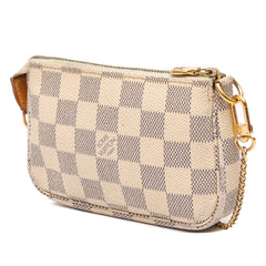 Damier Azur Mini Pochette Accessoires