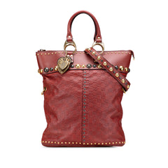 Guccissima Studded Babouska Satchel