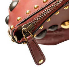 Guccissima Studded Babouska Satchel