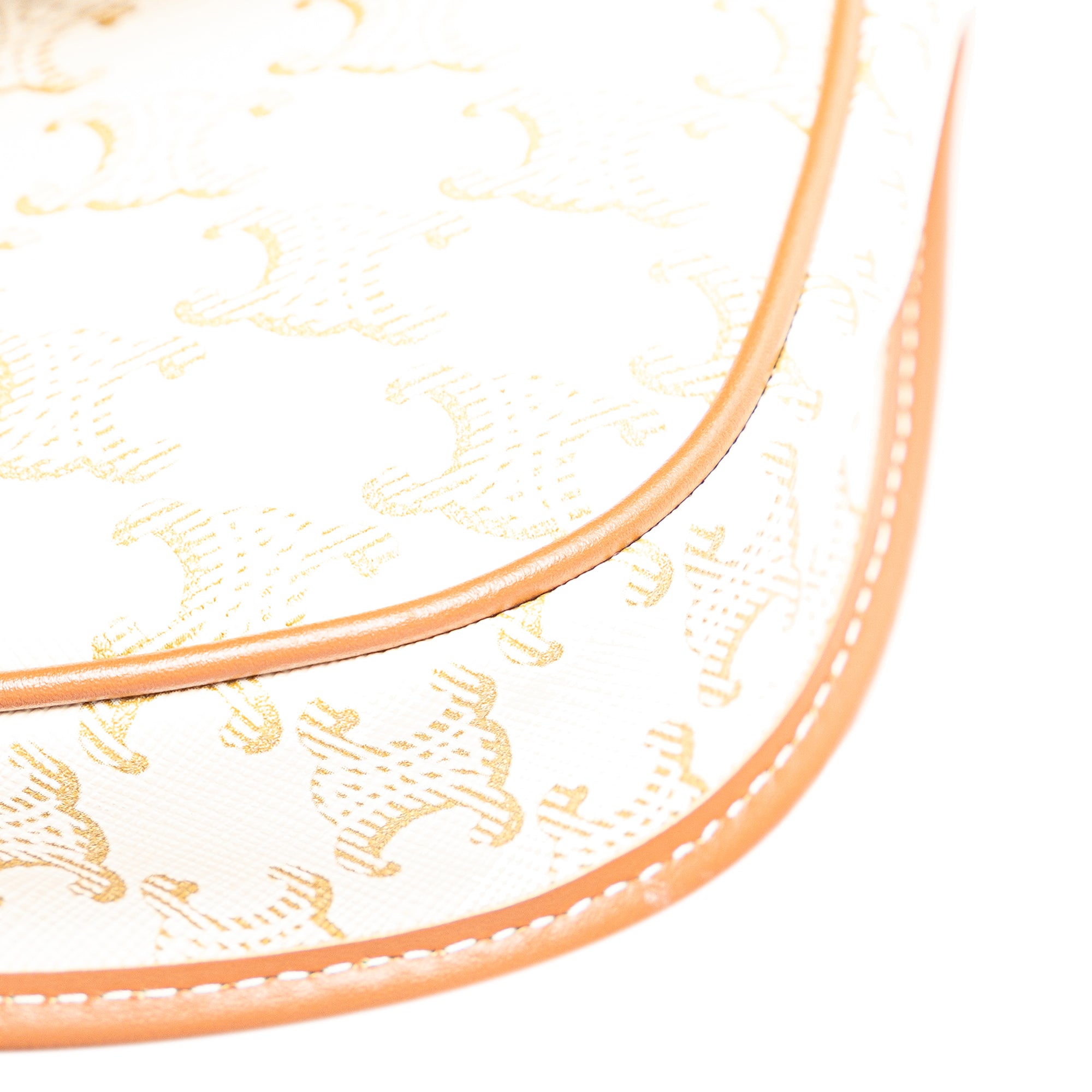 Mini Triomphe Coated Canvas Besace Crossbody