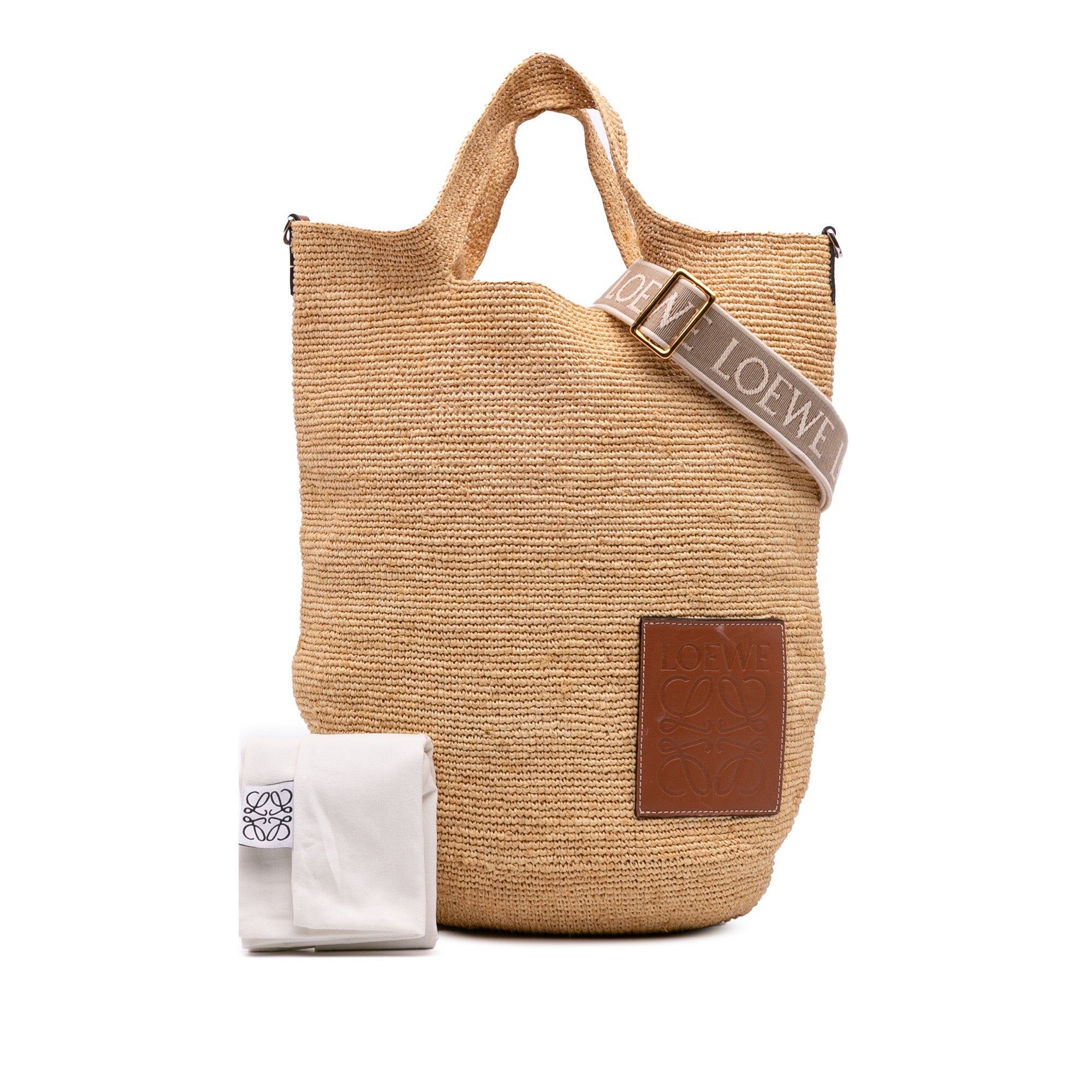 Mini Raffia Slit Satchel