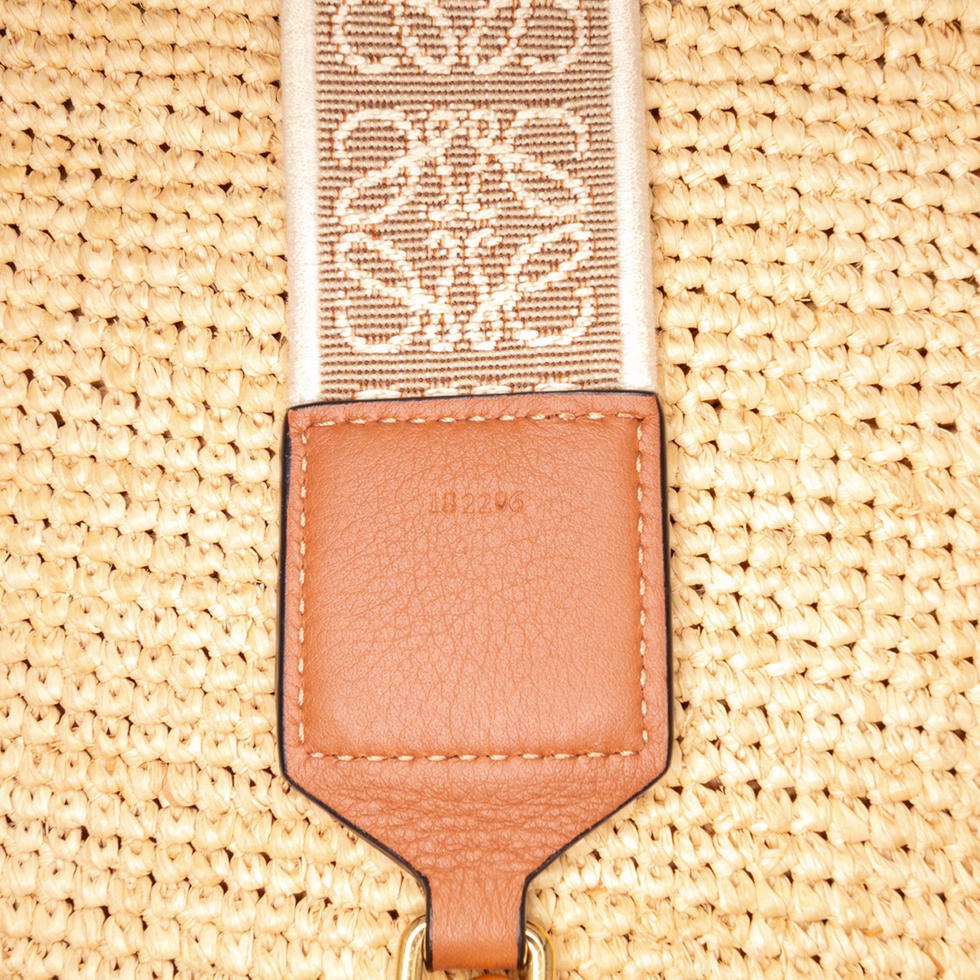 Mini Raffia Slit Satchel