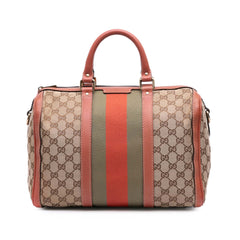 GG Canvas Web Joy Boston Bag