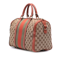 GG Canvas Web Joy Boston Bag