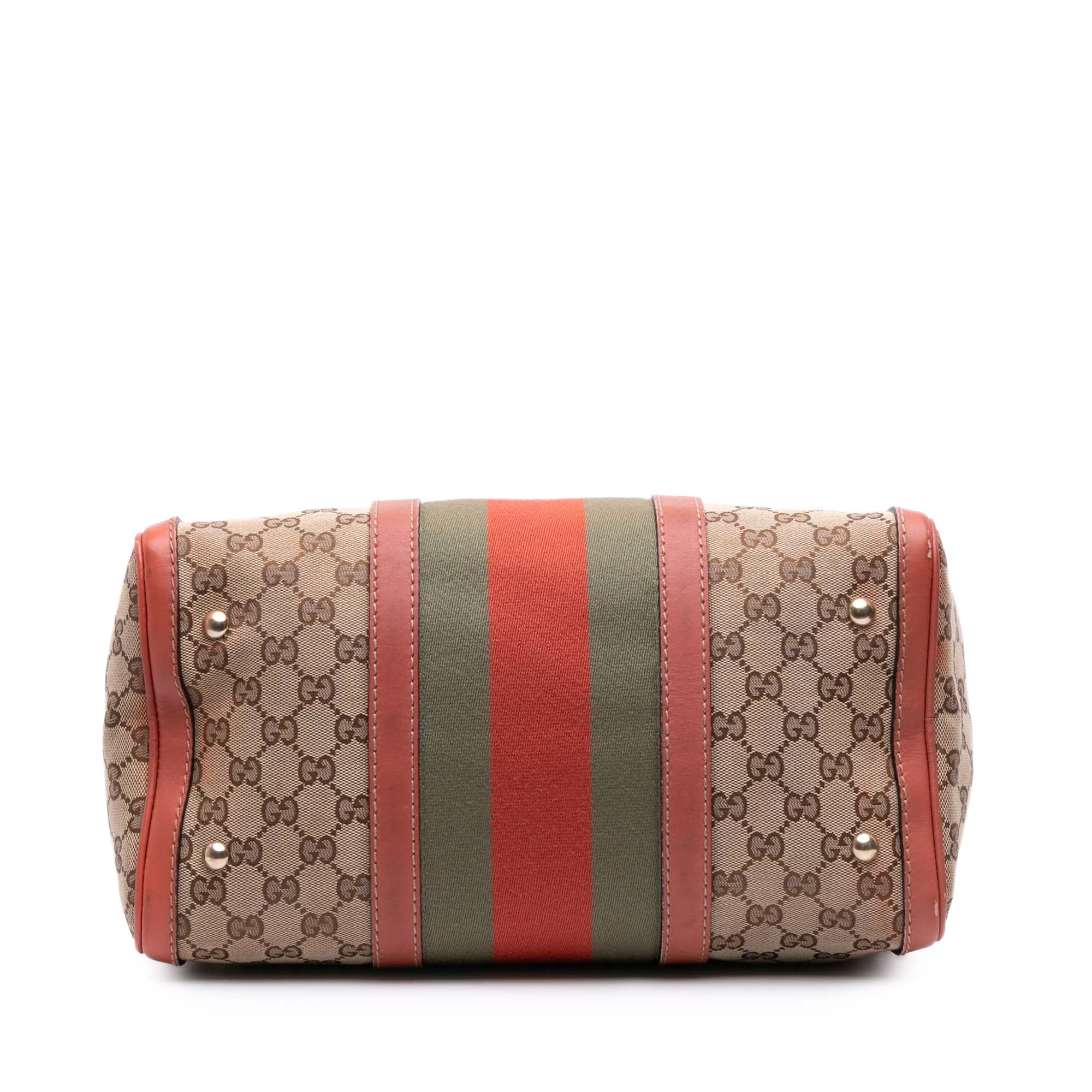 GG Canvas Web Joy Boston Bag