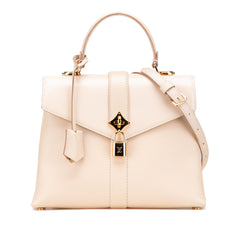 Grained Smooth Calfskin Rose Des Vents PM