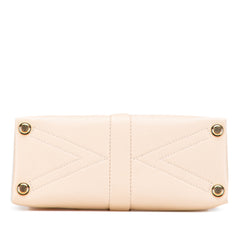 Grained Smooth Calfskin Rose Des Vents PM