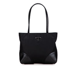 Spazzolato Trimmed Tessuto Tote