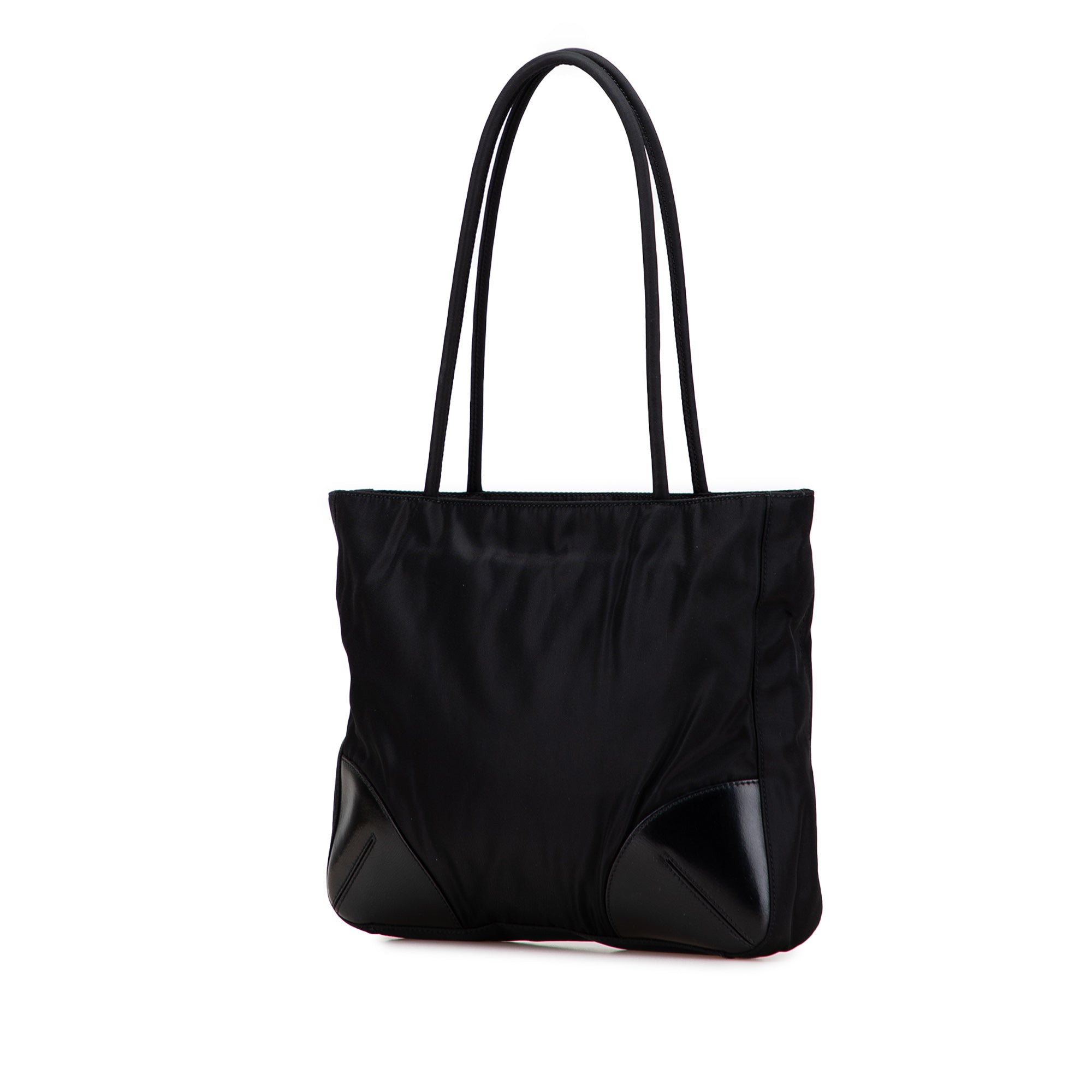 Spazzolato Trimmed Tessuto Tote