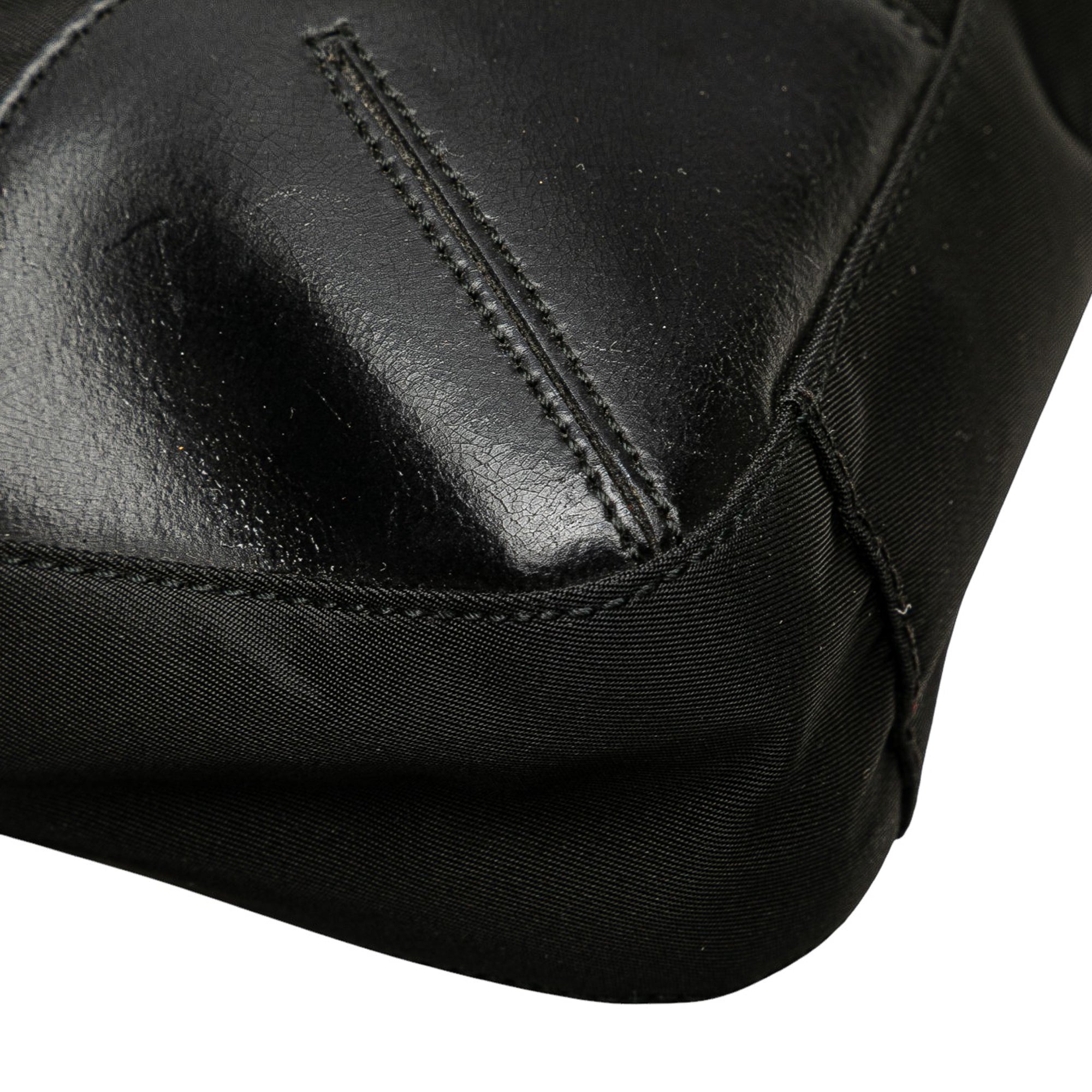 Spazzolato Trimmed Tessuto Tote