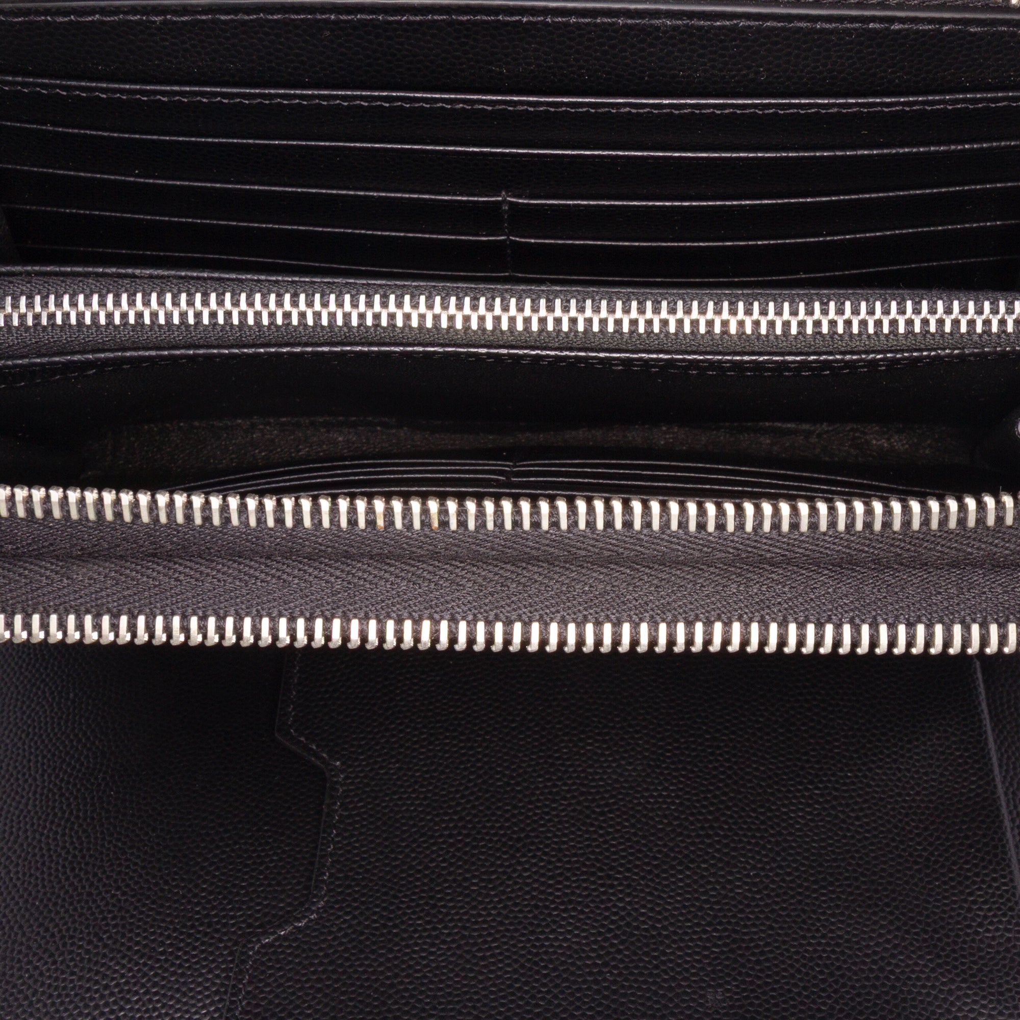 Grain De Poudre Double Zip Around Travel Organizer Wallet