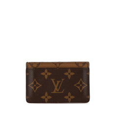 Monogram Reverse Card Holder