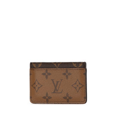 Monogram Reverse Card Holder