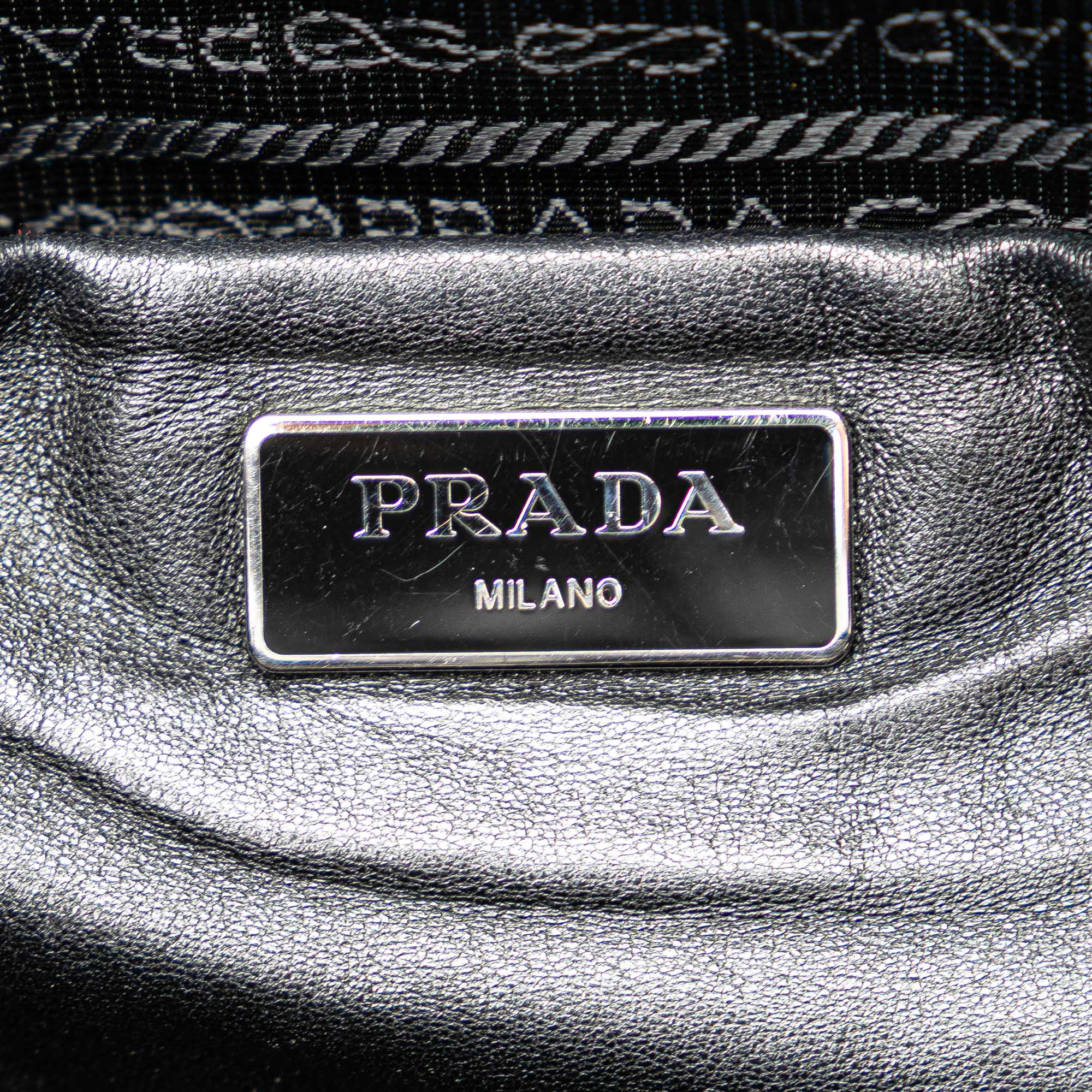 Tessuto Canapa Logo Bow Satchel